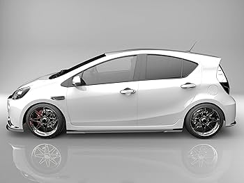 アクア　サイドエアロ　ホワイト　前期〜後期 NHP10 NHP10系アクア用サイドステップ(エアロパーツ)の販売サイト